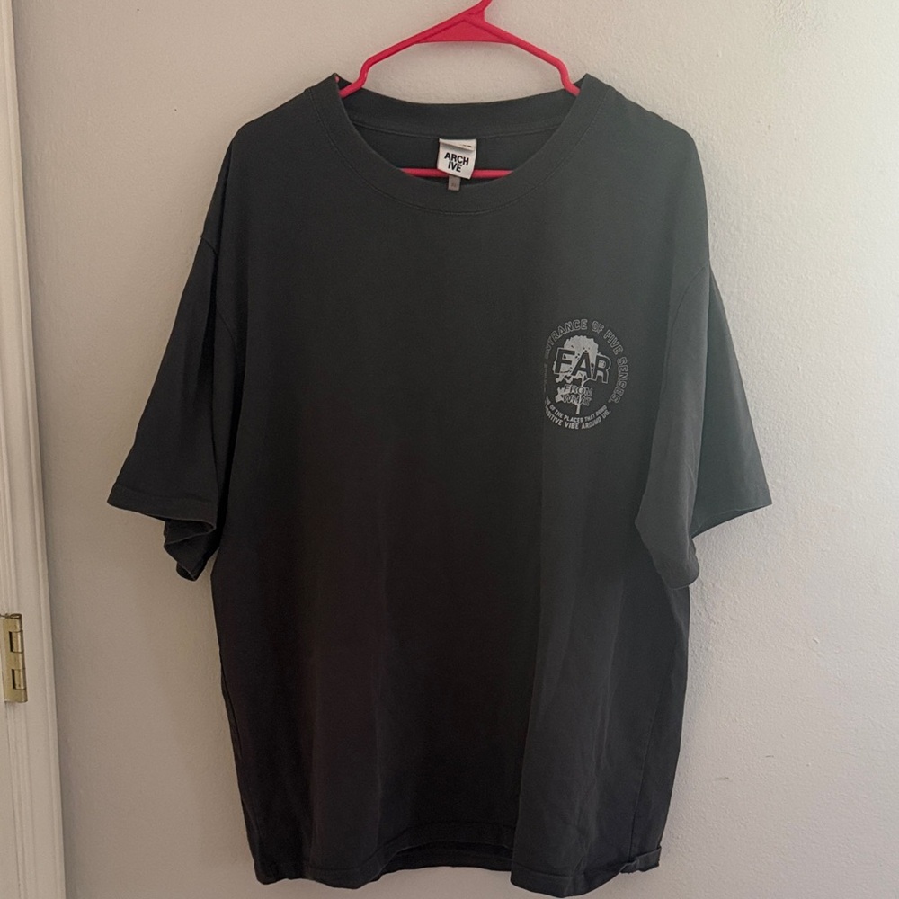 FAR FROM WHAT graphic tee size XL
